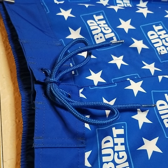Bud Light men's swim trunks, size 2XL - Picture 2 of 7